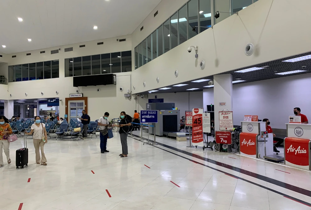 terminal in Phitsanulok Airport