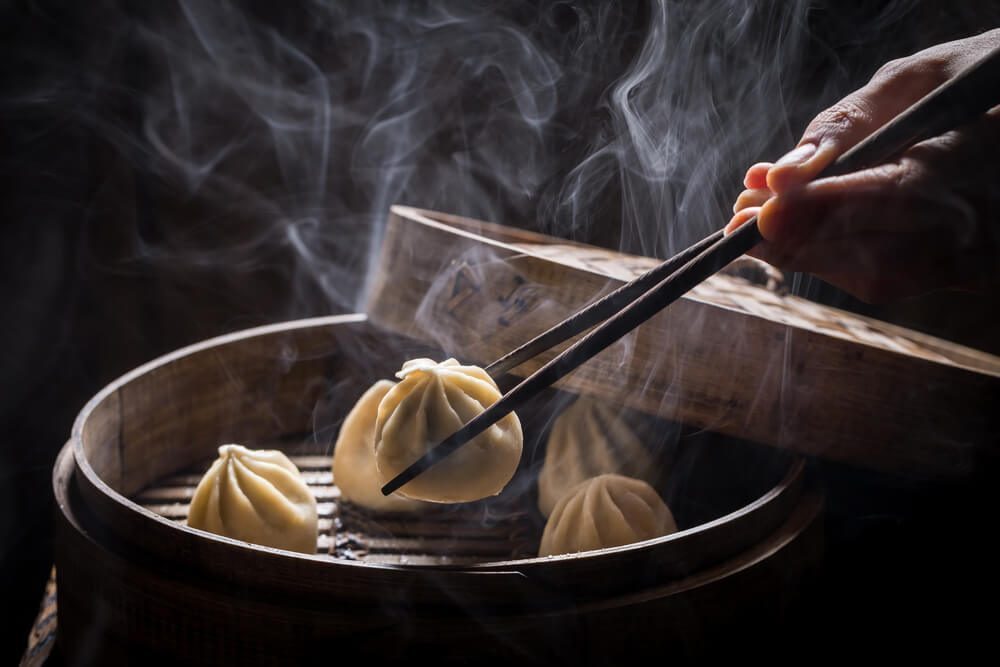 Xiao Long Bao is also a popular Chinese dimsum dish