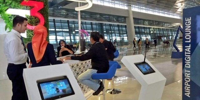 Nikmati Fasilitas Digital Lounge di Terminal 3 Bandara Soekarno Hatta 4 layanan komputer digital lounge