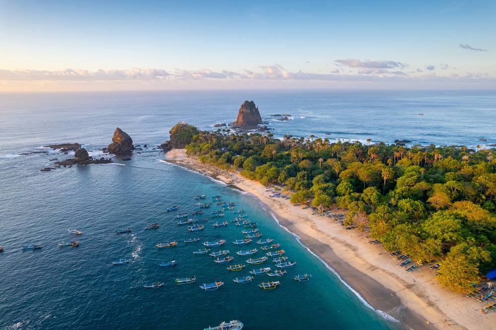 Papuma Beach Jember East Java